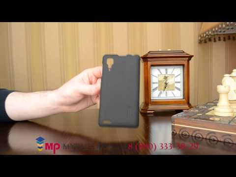 Фирменная ультра тонкая пластиковая задняя панель крышка накладка для Lenovo P780 черная