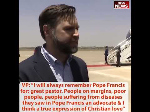 VP Vance from India: 'Say Yes or the U.S. Walks Away' on Ukraine-Russia; Defends Hegseth; Remembers Pope Francis as 'Great Pastor'