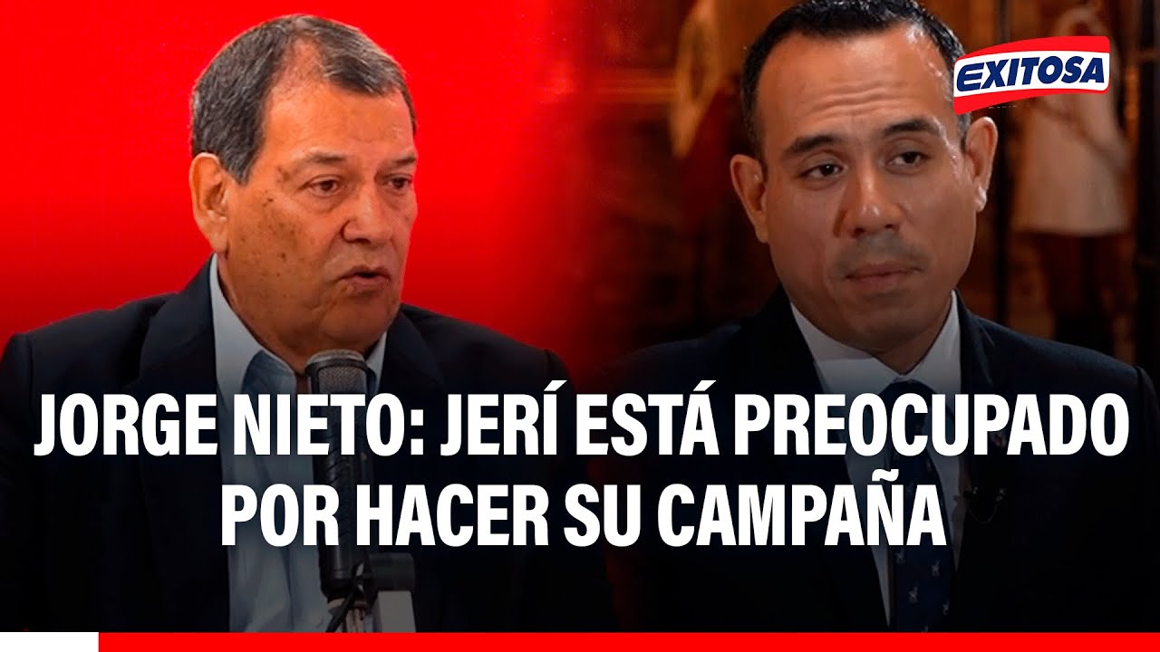 🔴🔵 Jorge Nieto critica a José Jerí ante aumento de criminalidad: "Se ha dedicado a las cámaras"