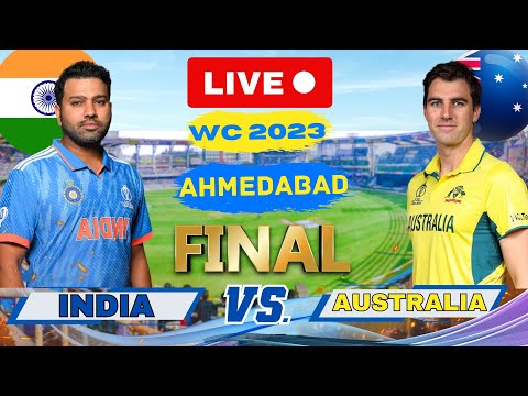 🔴 Live: India vs Australia World Cup Final Match Score | Live Cricket Match Today IND vs AUS