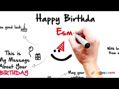 Happy Birthday Greetings for Esma! 🎂🎉 | Happy Birthday Wishes, HB2You Esma!