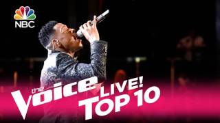 Chris Blue performance of ’24K Magic’ on “The Voice”  - Top 10 Performance