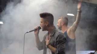 Luca Hänni & Christopher S Live "I Can't Get No Sleep" Joiz