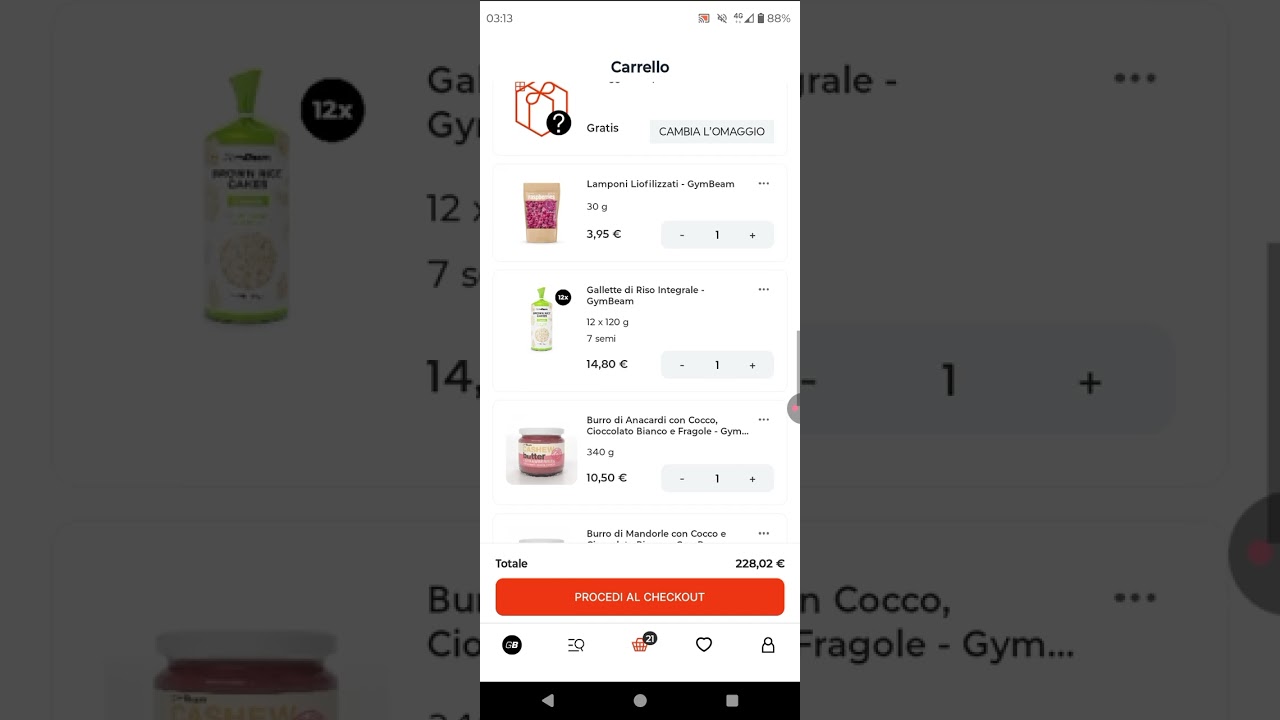 GYMBEAM TRUFFA RUBANO I SOLDI 