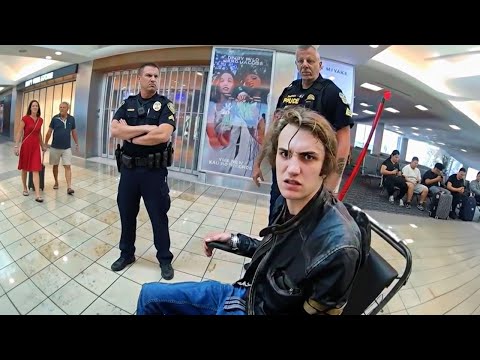Drunk 21-Year-Old Causes Absolute Chaos at the Airport and Gets Dragged Out by Cops