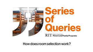 RIT | How does room selection work (Series of Queries)