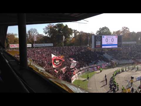Karlsruher SC - VfB Stuttgart 1st Half (Baden-Württemberg Derby) 30.10.2016