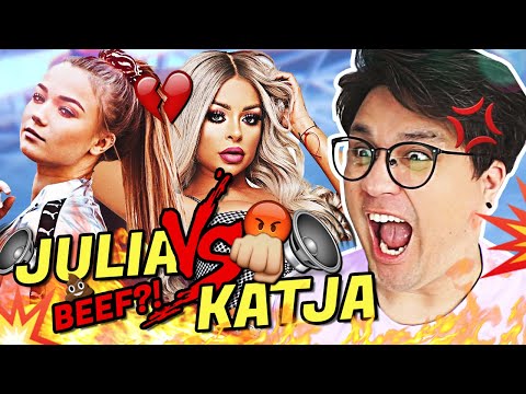 JULIA BEAUTX VS. KATJA KRASAVICE - ICH SEH das GIRL mit den LIKES?! | Vincent Lee
