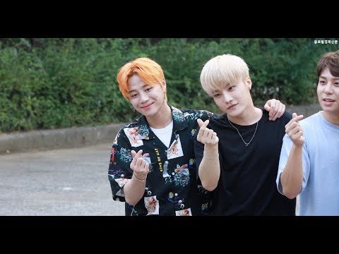 180810 빅플로(Bigflo) 의진, '만찢남의 하트는 사랑이죠'(뮤직뱅크 출근길)