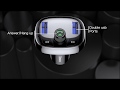 ФМ-модулятор Baseus T-Typed MP3 Car Charger CCALL-TM01 Black 6