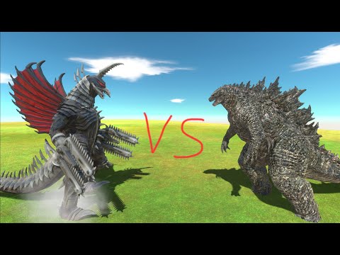 - GODZILLA 2021 VS GIGAN FINAL WARS - Animal Revolt Battle Simulator