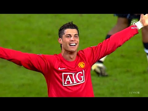 The First HATTRICK Cristiano Ronaldo Scored For Manchester United
