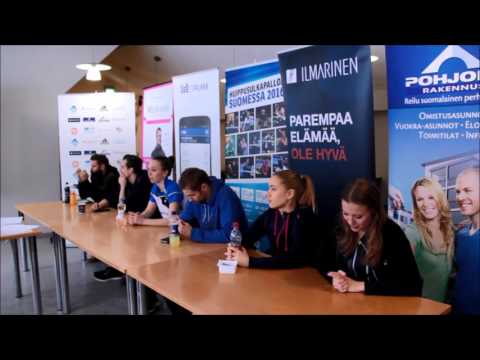 Sulkapallon SM-kisojen 2016 lehdistötilaisuus