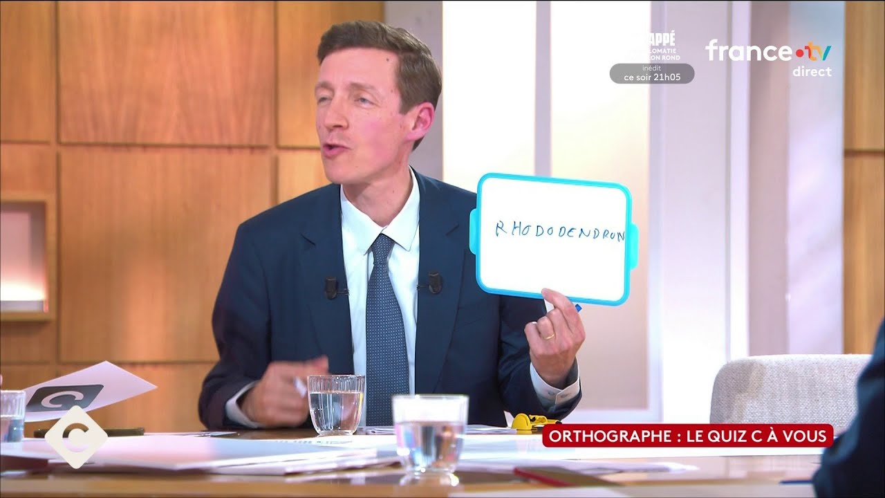 Orthographe : C à vous teste le ministre de l'Éducation