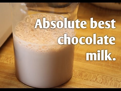 How to make the best chocolate milk | Cheap and easy in a blender | Best chocolate milk recipe
