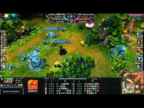 [LOL] FnaticRC vs M5 map 2 - LB Finals Medion Challenge