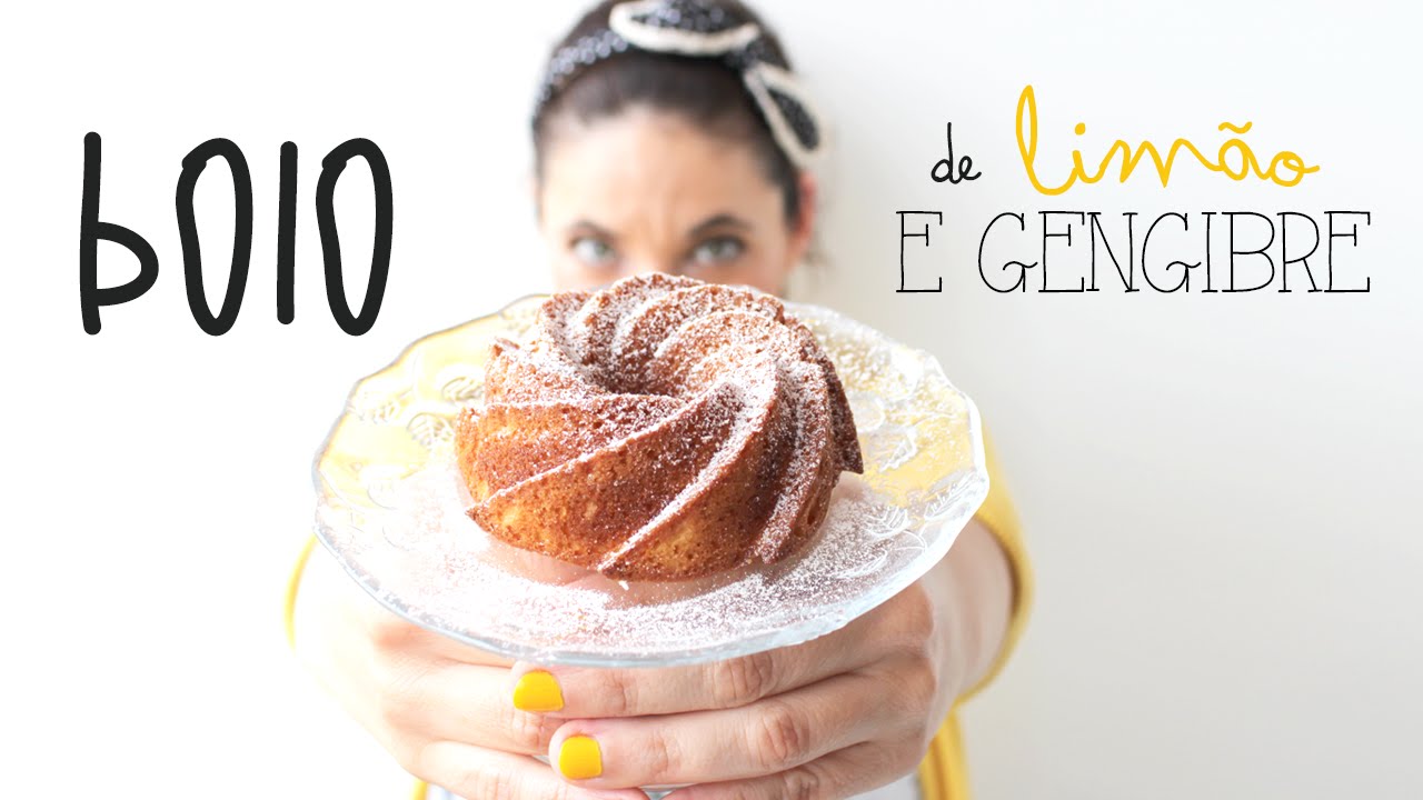 Bolo de Limão & Gengibre