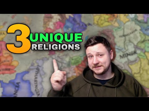 I Made 3 Custom Religions in CK3 and They're INSANE
