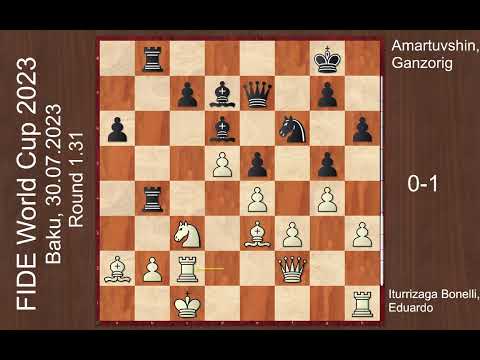 Iturrizaga Bonelli, Eduardo (2617) -- Amartuvshin, Ganzorig (2407) Round 1.31 0-1