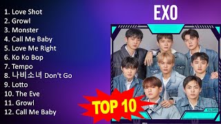 Download lagu E X O 2023 MIX - Top 10 Best Songs - Greatest Hits - Full Album mp3