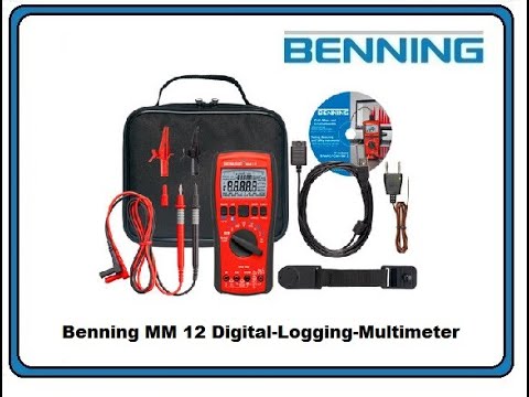 BENNING MM 12 Logging-Multimeter mit Bluetooth®-Schnittstelle bei MessFreunde