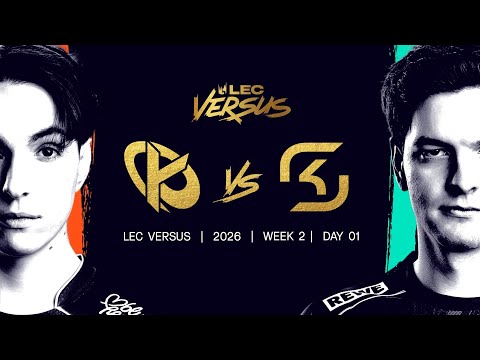 SK vs Karmine Corp - Mikyx & Wunder vs. the Blue Wall | LEC Versus Week 2 Day 1