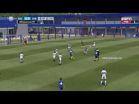 El gol de Sebastián Villa en la Reserva de Boca