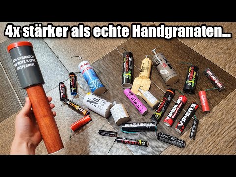 Diese BÖLLER sind STÄRKER als ECHTE HANDGRANATEN! - Mein EXTREMSTER BÖLLER VERGLEICH 💥!