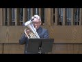 Concert Etude Euphonium Solo As Church Postlude Composed By Alexandre Goedicke For Trumpet