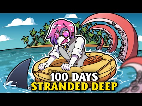I Spent 100 Days in Stranded Deep... Here's What Happened!
