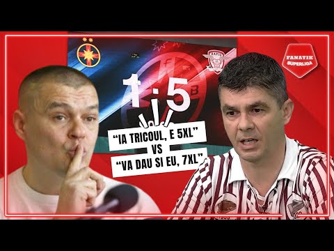 Robert Nita si Gigi Mustata S-AU INCINS IN DIRECT dupa FCSB - Rapid 1-5