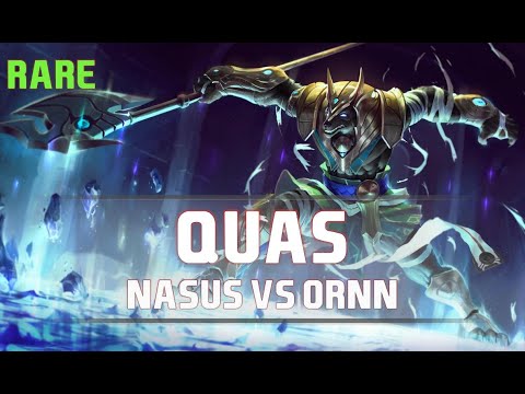 Quas as Nasus vs Ornn - S8 TOP Ranked Gameplay