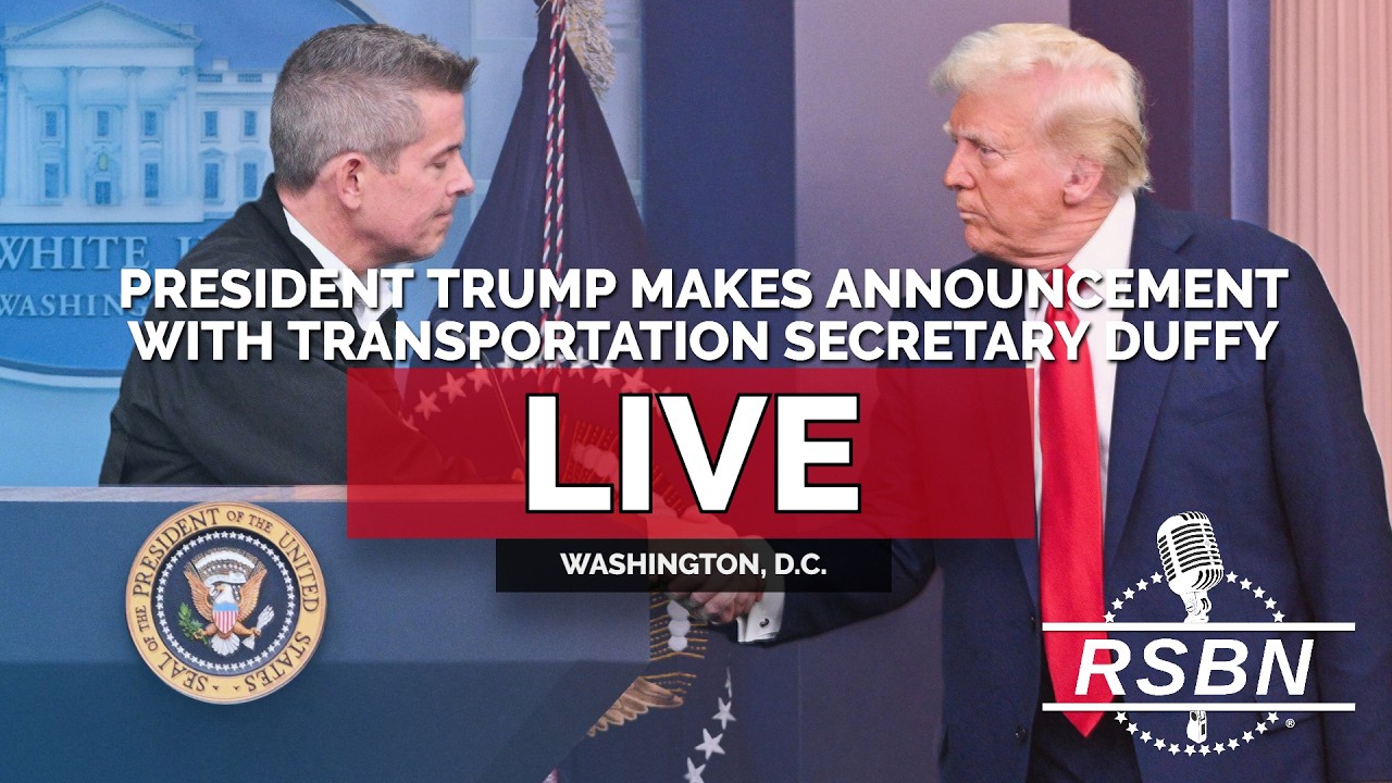 REPLAY: President Trump Makes an Announcement with Transportation Secretary Sean Duffy - 07/29/26