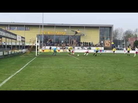 20180414 SV Nootdorp JO13-1 - Noordwijk JO13-1 4-0 - Doelpunt 1-0