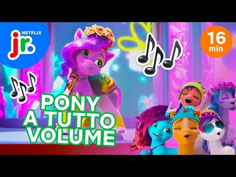 16 MINUTI DI CANZONI CON MY LITTLE PONY 🎤✨ My Little Pony | Netflix Jr Italia
