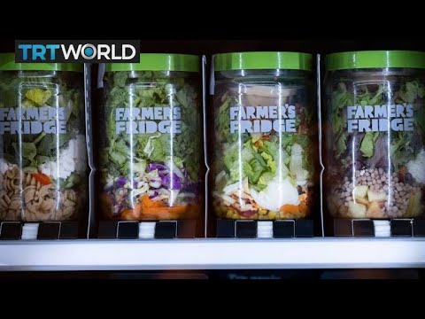 Food company sells healthy meals from vending machines | Money Talks