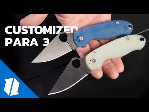 Spyderco Para 3: How to Customize Your Knife | Knife Banter Ep. 53