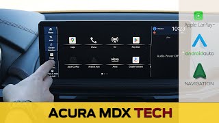 Acura MDX Infotainment | Apple CarPlay, Android Auto, Nav and More! (2025 model)