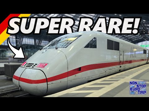 NOTHING Went to Plan on this Snowy German Highspeed Train Trip...