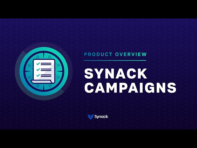 Synack product / service