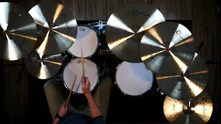 Video thumbnail for Turkish 17" Classic Crash Cymbals by TurkishCymbalDemos