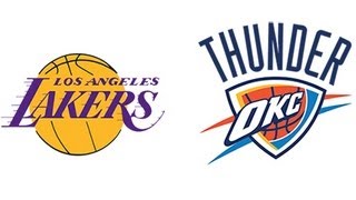 preview picture of video 'NBA 2K13: Los Angeles Lakers Vs. Oklahoma City Thunder [HD] Gameplay Xbox360/PS3/PC'