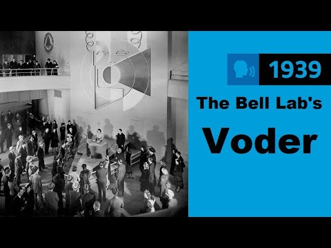 【1939 | Bell Labs' Voder】 Auld Lang Syne (1:16~  ) -  The World First Electronic Voice Synthesizer
