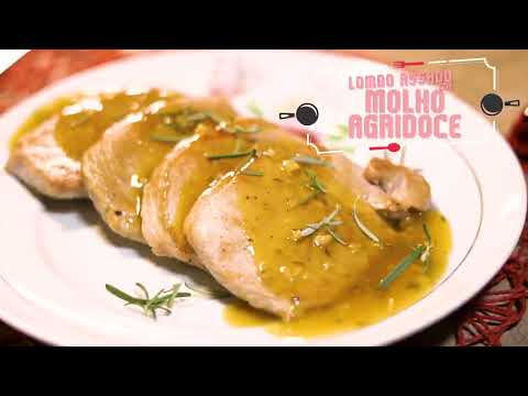 Lombo Suíno com Molho Agridoce - Divino Minuto - Receitas Divinas