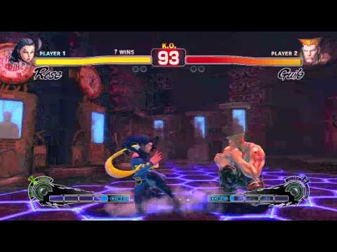 KENSOUZZANG(Rose) vs rinbo7(Guile)