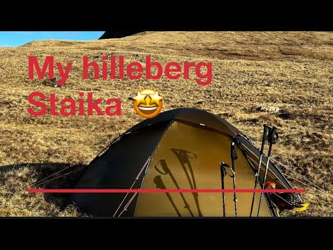 Best tent I’ve ever owned it’s incredible!#mountains #hilleberg #tent