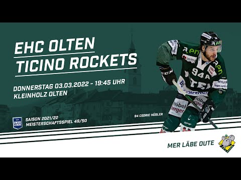 3.3.2022 EHC Olten - HCB Ticino Rockets 11:0