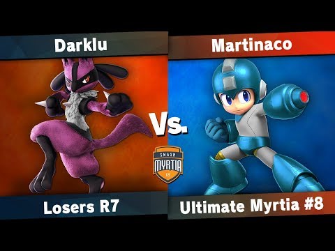 [Ultimate Myrtia #8] Martinaco (Mega-Man) vs Darklu (Lucario) Losers R7