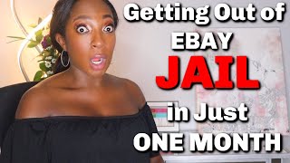 Getting Out of Ebay JAIL in ONE MONTH?! | EBAY BELOW STANDARD SELLER LEVEL TO TOP RATED SELLER