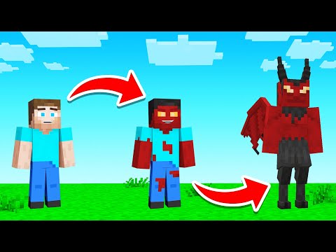 Playing MINECRAFT AS A DEMON!